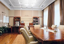 Interior of an office premise. President (CEO) office